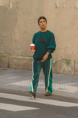 AJJA Sweatshirt Storm Green