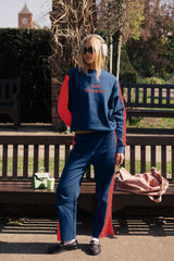 Saint Germain Knit Sweatshirt Caviar Blue