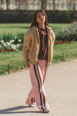 Sherpa Hooded Jacket Macadamia