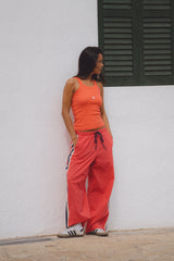 San Seb Pant Dusty Red