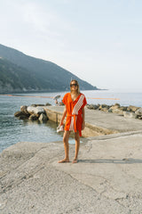 Tropiques Terry Dress Apple Red