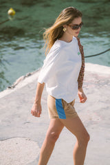 Banana Oversized Tee Snow