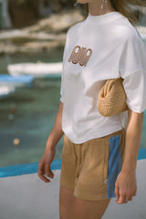 AJJA Oversized Tee Snow