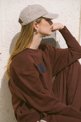 AJJA Sweatshirt Espresso