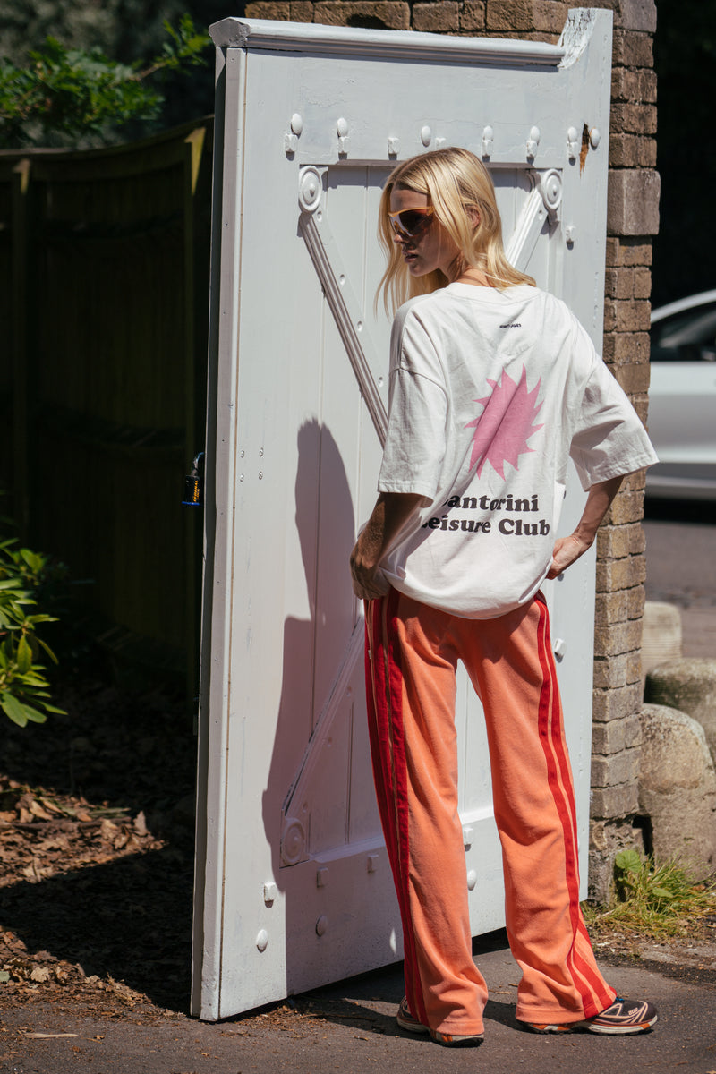 Santorini Oversized Tee Warm White
