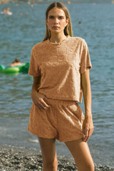 Cruise Terry Top Tan