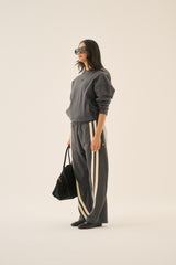 Barrel Trackpant Washed Black - Pre Order Dispatching Mid August