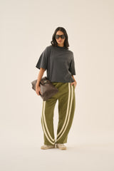 Barrel Trackpant Olive Green - Pre Order