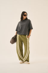 Barrel Trackpant Olive Green - Pre Order