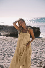 Sunset Maxi Dress Sand