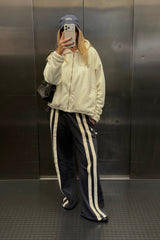 Sherpa Zip Through Jacket Coconut