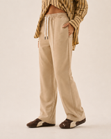 AJ Twill Pant Beige