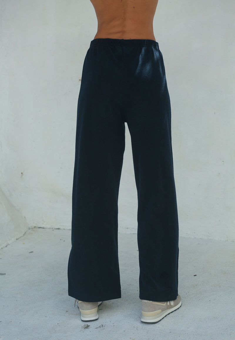 Harlow Terry Pant Midnight