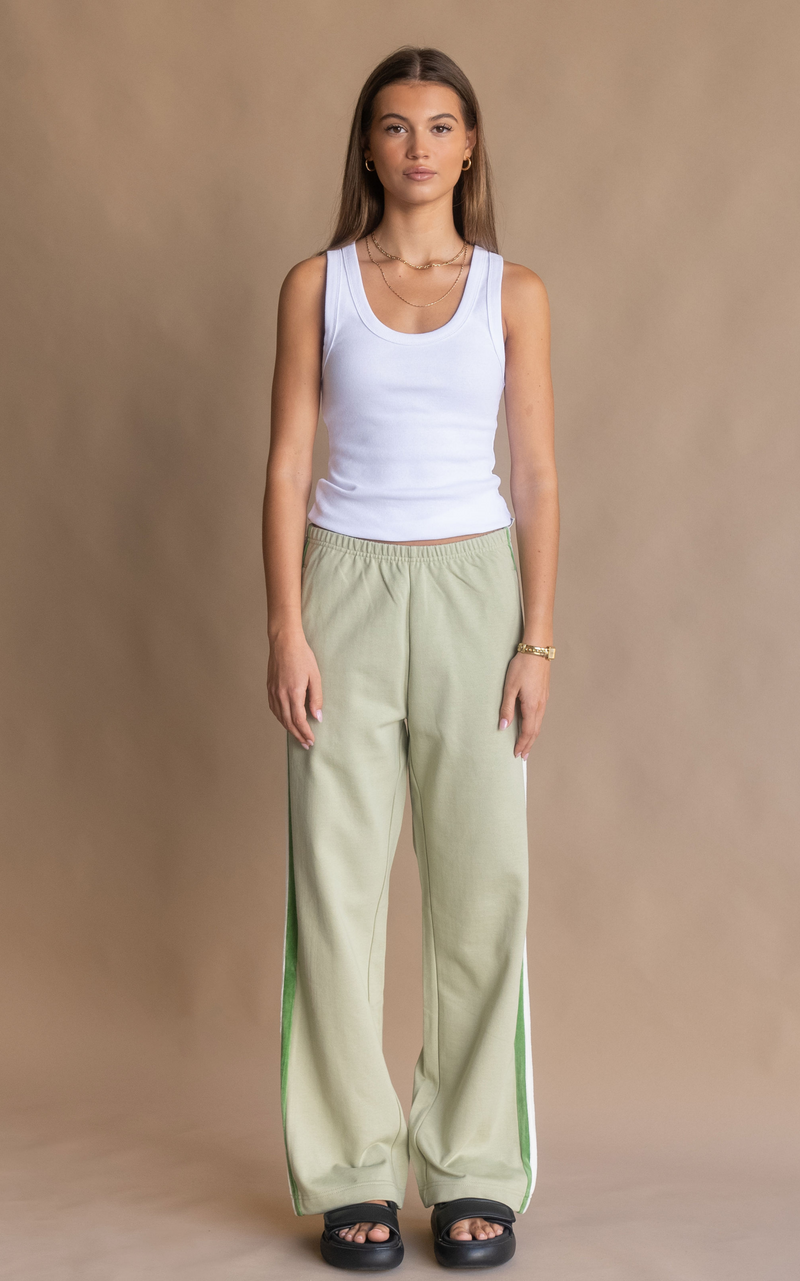 Saint Tropez Trackpant Sage